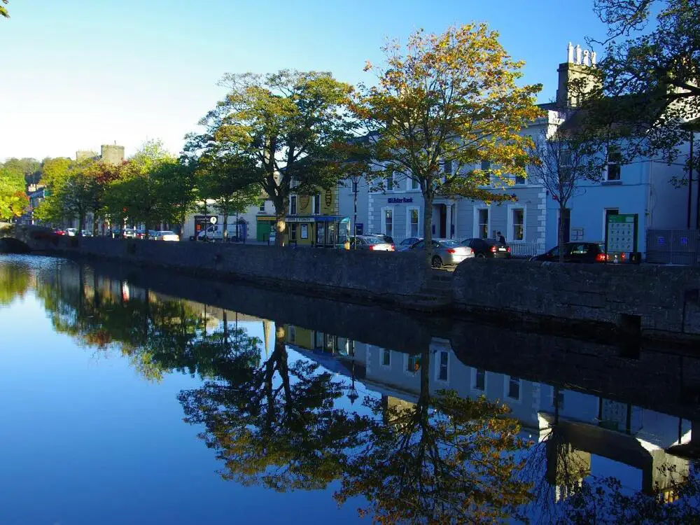 The Mall and the Carrowbeg river
