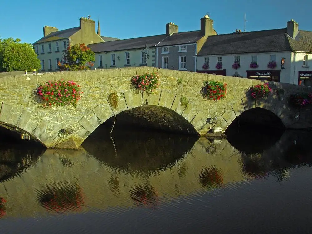 The bridge into Westport from Castlebar